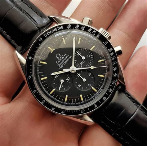 omega speedmaster black dials.